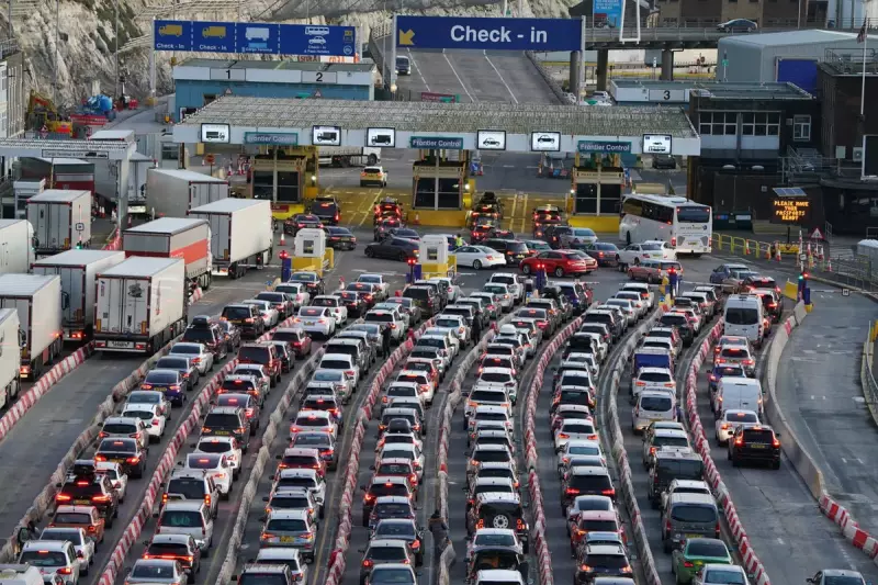 Christmas Getaway Chaos: Hour-Long Queues at Dover Amid French IT Failure