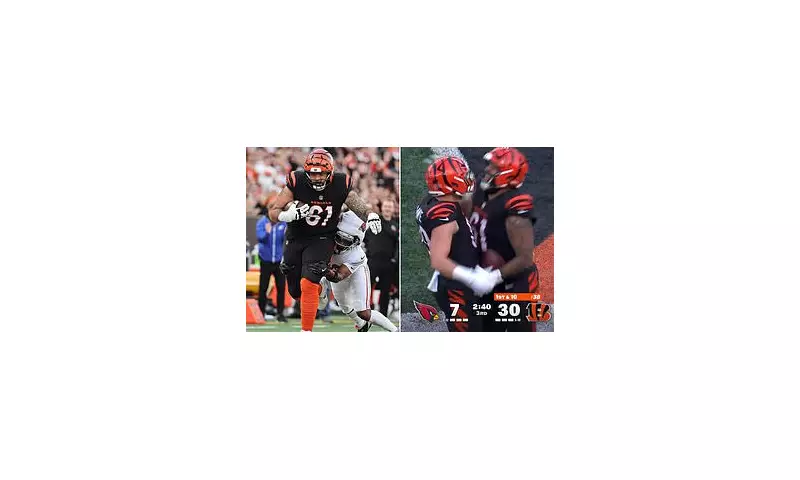 Cincinnati Bengals' Cody Ford Celebrates 28th Birthday with First NFL Catch