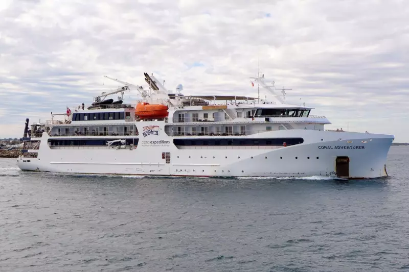 Coral Adventurer Runs Aground in PNG After Passenger Death Investigation