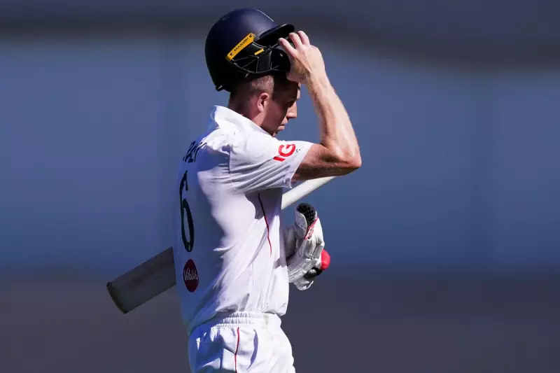 Crawley Admits England 'Staring Down Barrel' of Ashes Wipeout After Adelaide Defeat