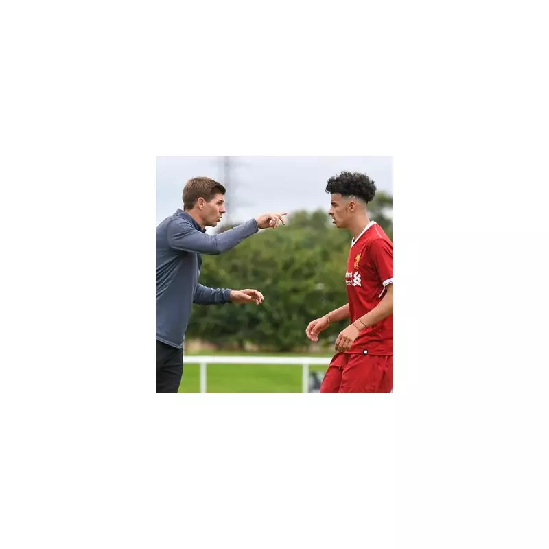 Curtis Jones credits Steven Gerrard's 'reality check' for saving his Liverpool career