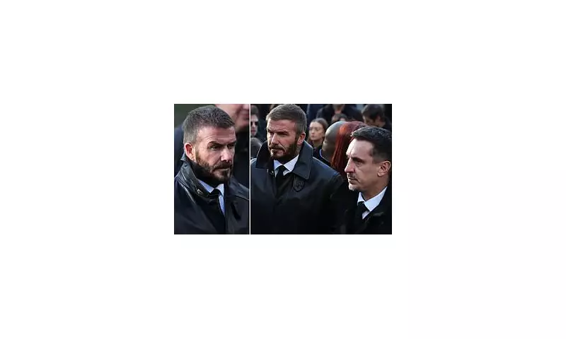 David Beckham seen at funeral amid family feud as son Brooklyn blocks all Beckhams on Instagram