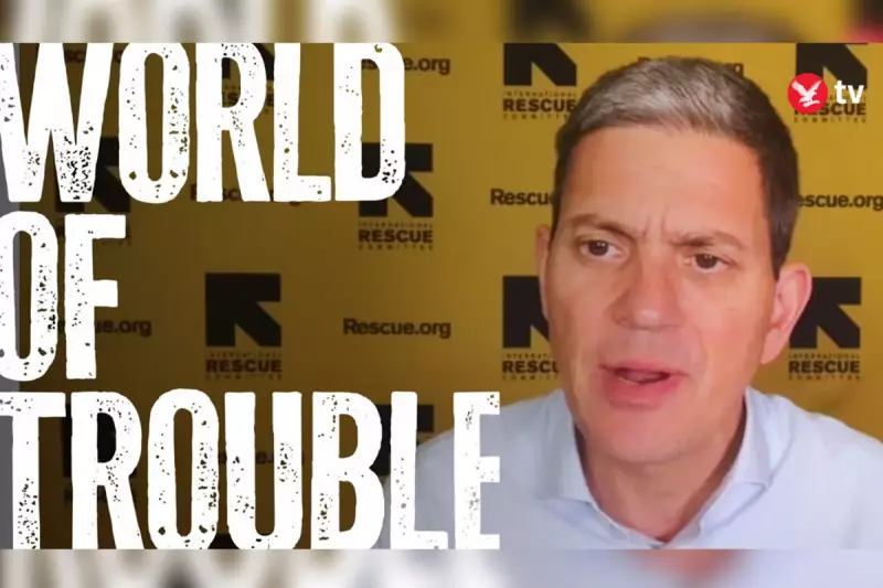 David Miliband Warns of 59 Global Conflicts as Democracy Retreats
