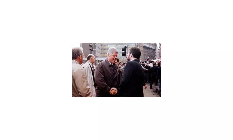 Declassified Files: Clinton's 1995 Adams Handshake Defied White House Plan