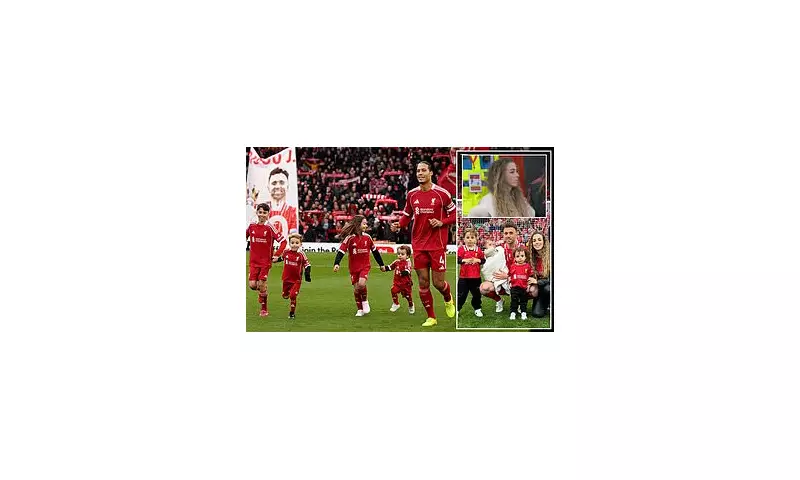 Diogo Jota's Widow Thanks Liverpool FC as Sons Lead Anfield Tribute