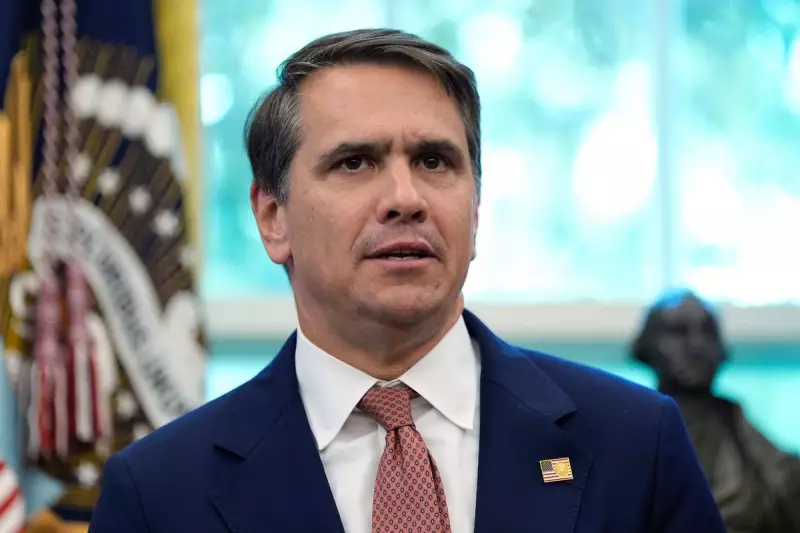 DOJ Official Dismisses 'Laughable' Claim Epstein Photo Was Removed Over Trump