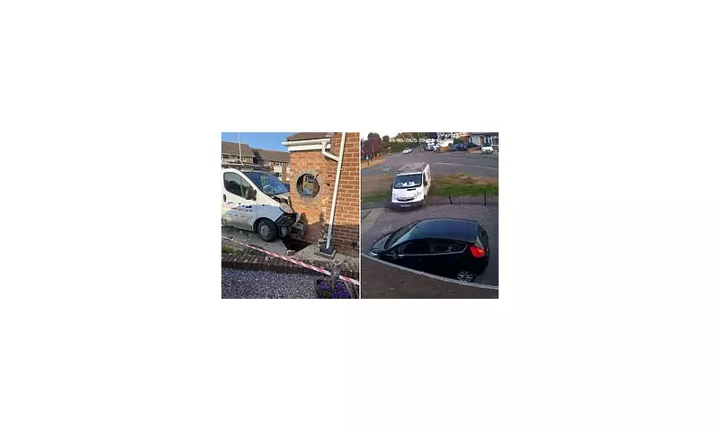 Drunk Driver, 3x Over Limit, Crashes Van Into Gloucester House, Nearly Hits Children