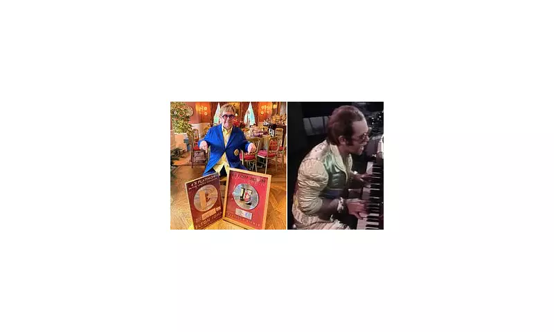 Elton John's 'Step Into Christmas' Hits Platinum Milestone in US and UK