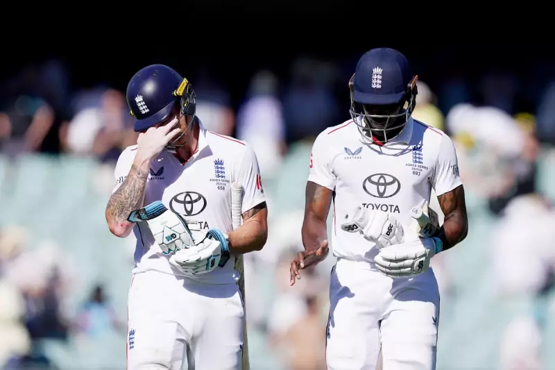 England's Ashes Hopes in Jeopardy After Adelaide Batting Collapse