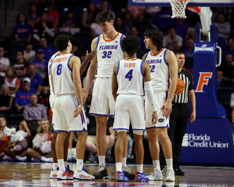 Florida Gators' 7ft 9in giant Olivier Rioux scores first collegiate dunk