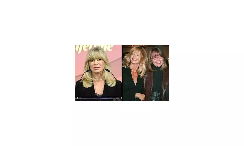 Goldie Hawn's tearful tribute to Diane Keaton at Women in Entertainment Gala