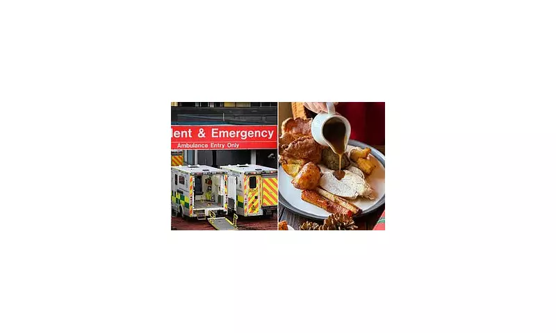Gravy Burns & Ladder Falls: NHS Warns of Top Christmas A&E Hazards