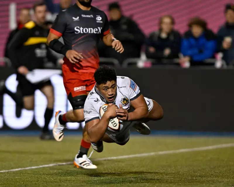 Greg Fisilau's Double Inspires Exeter's Thrilling Comeback Win at Saracens