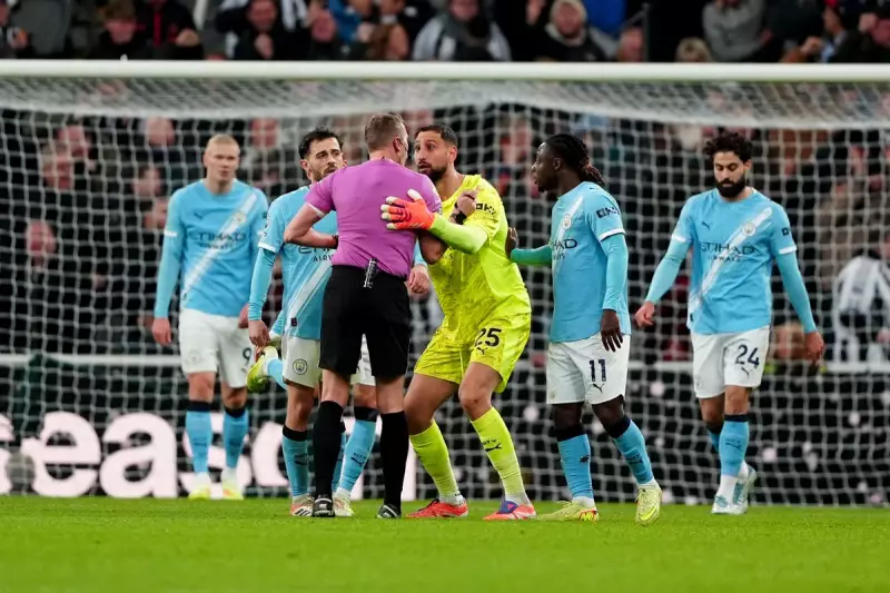 Guardiola Unconcerned by Donnarumma's Yellow Card Tally Ahead of Fulham Clash