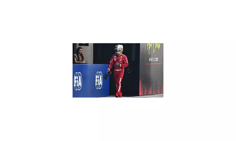 Hamilton's Ferrari Nightmare Continues with Abu Dhabi GP Crash