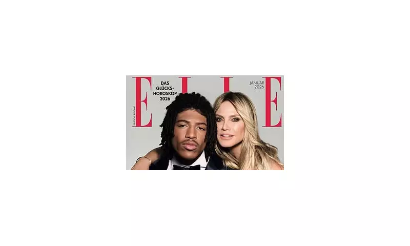 Heidi Klum, 52, and son Henry, 20, star on ELLE cover as he enters fashion