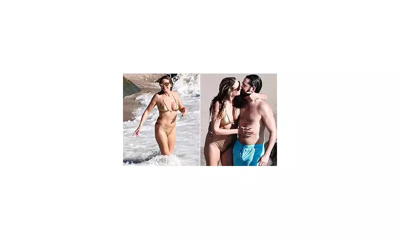 Heidi Klum, 52, flaunts golden bikini on St Barts getaway with husband Tom Kaulitz