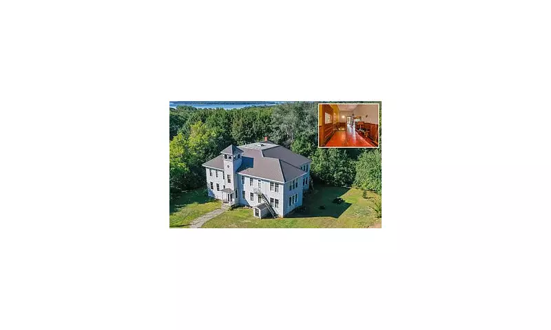 Historic Maine Schoolhouse on Sale for $275k: A Steep Renovation Challenge