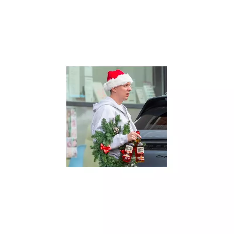 I'm A Celeb's Aitch Spotted in Festive Manchester Shopping Spree