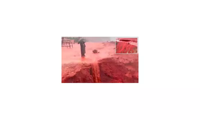 Iran's 'Rainbow Island' Turns Persian Gulf Blood Red, Sparking Biblical Prophecy Fears