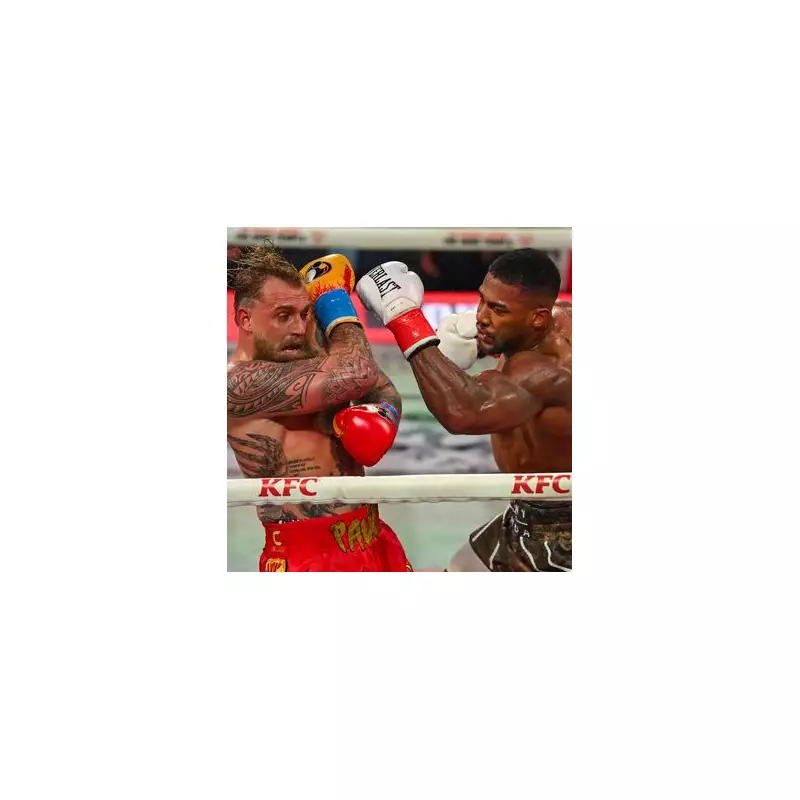 Jake Paul Forced to Eat Through a Straw After Anthony Joshua Shatters His Jaw