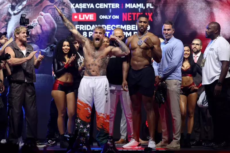 Jake Paul vs Anthony Joshua: £200m Purse for Netflix Boxing Spectacle