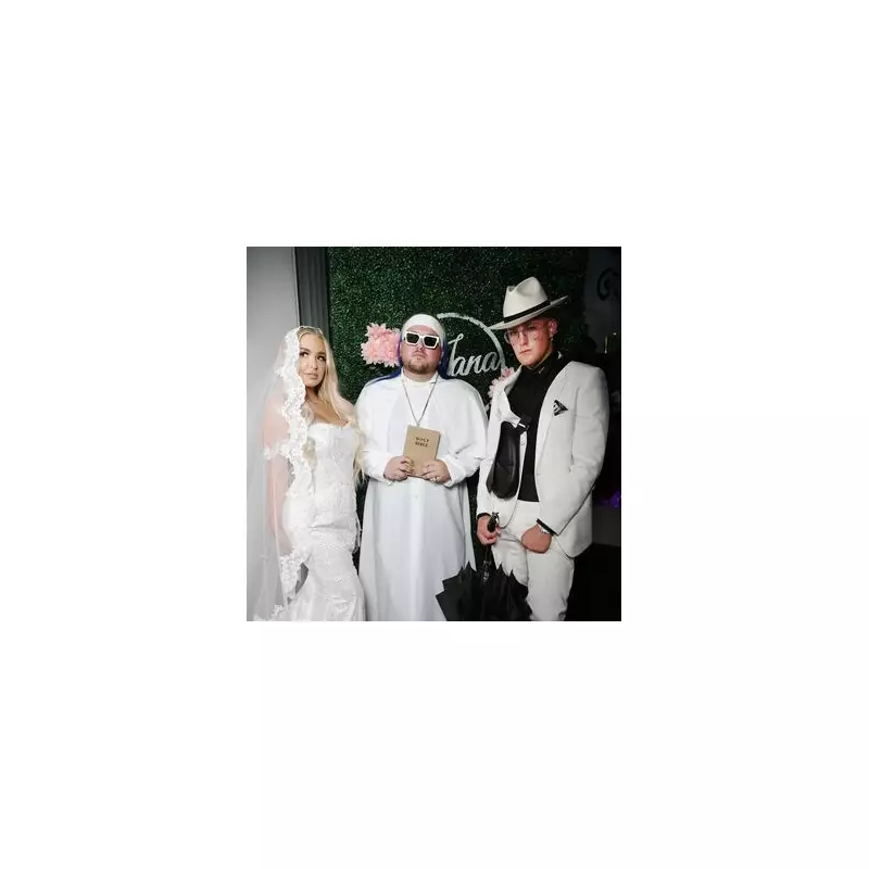 Jake Paul's Chaotic Fake Wedding: Punches, Chairs & a Giant Sword