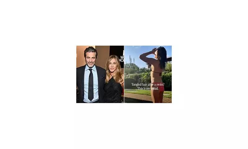 Jennifer Aniston's Boyfriend Jim Curtis Approves Her Bikini-Clad LolaVie Ad