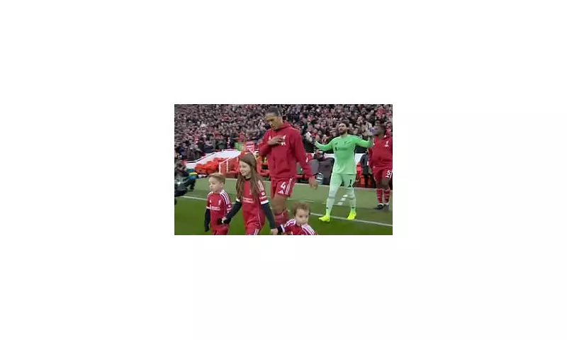 Jota's Sons Lead Liverpool Out as Merseyside Pays Tribute to Late Striker