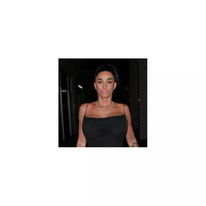 Katie Price sparks concern with frail appearance and unsteady walk on night out