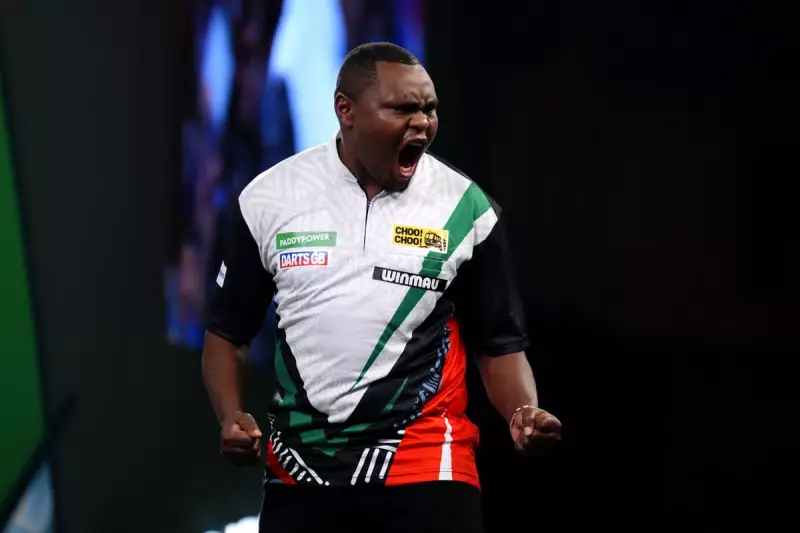 Kenyan Vet David Munyua's Wasp-Assisted World Darts Championship Shock