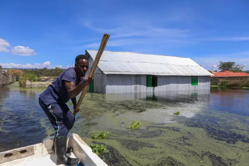 Kenya's Rift Valley Lakes Swallow Farms and Homes, Displacing Thousands