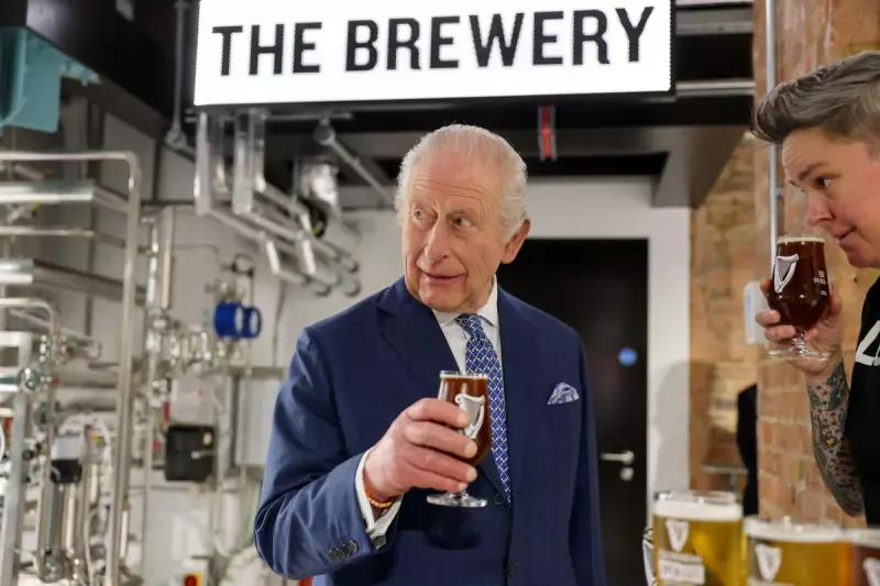 King Charles Pulls 'Perfect' Pint at Guinness Brewery Launch