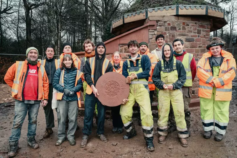 King's Foundation Marks 35 Years with Mythical Nature Hide Built by Students