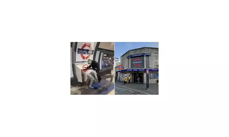 Knife Fight on Tube Platform: Shocking Footage Emerges as London Crime Wave Grows