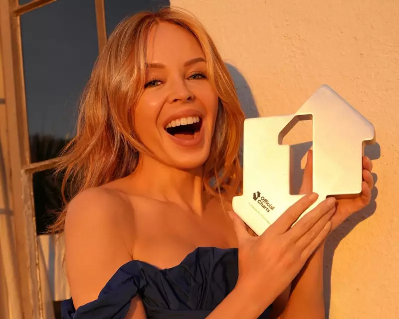 Kylie Minogue Secures Historic 2025 Christmas No 1 with Amazon Exclusive 'Xmas'