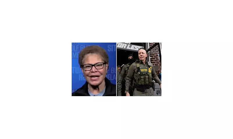 LA Mayor Karen Bass Sparks 'Racist' Backlash Over Border Patrol Diversity Comments