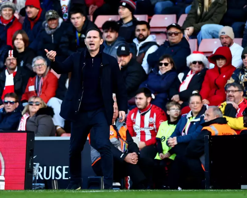 Lampard's Touchline Fury Sparks Confrontation in Coventry's Draw with Southampton