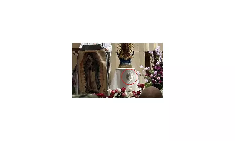 Las Vegas Church Congregation Witnesses 'Miracle' Face in Altar Cloth During Mass