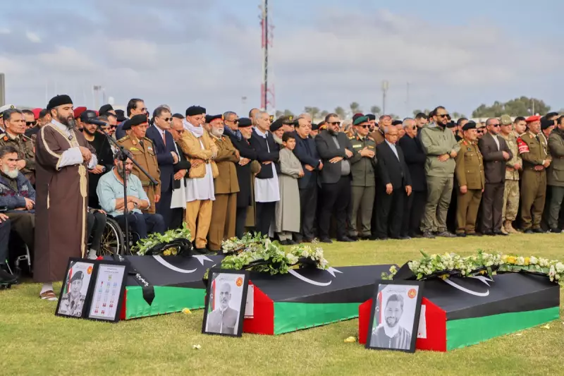 Libya Mourns Military Chief Among 8 Killed in Turkey Plane Crash
