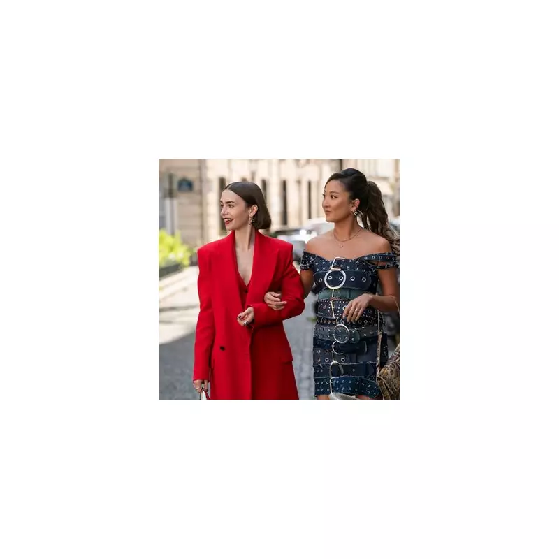 Lily Collins' Emily in Paris Red Lipstick & Makeup Secrets Revealed