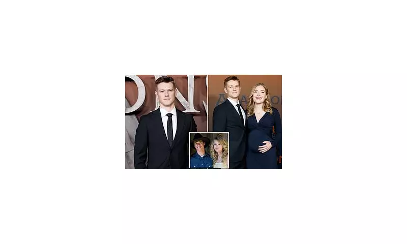 Lucas Till Expecting Second Child with Wife Skyler Samuels at Netflix Premiere