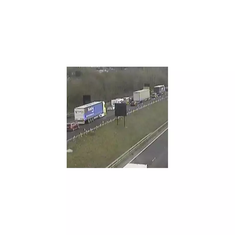 M20 Crash: Man Hospitalised After Van Spills Oil, Causing 45-Minute Delays