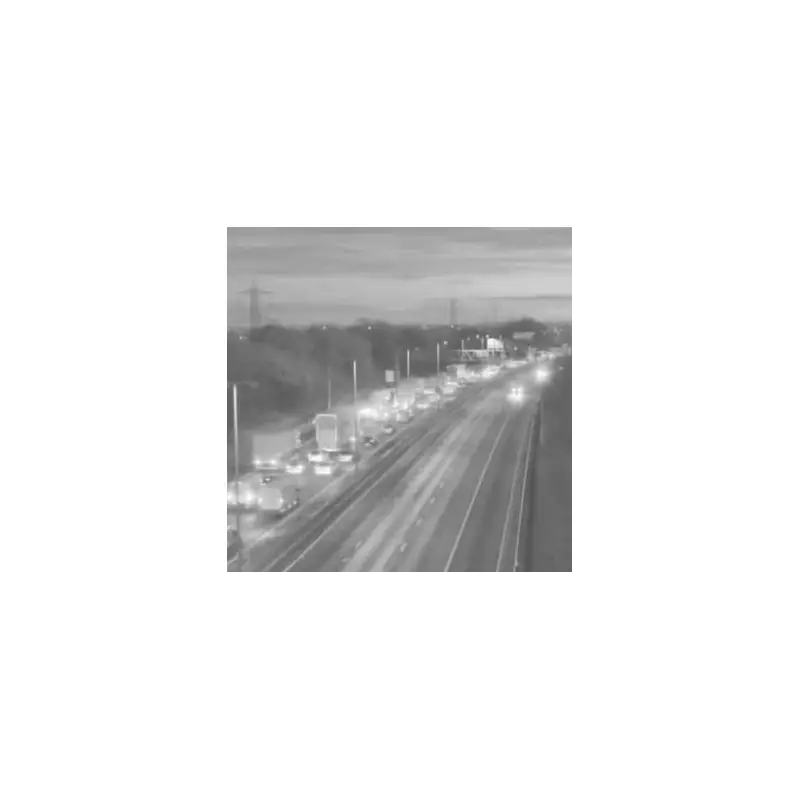 M6 Crash Near Birmingham: Overturned Car Causes 55-Minute Delays