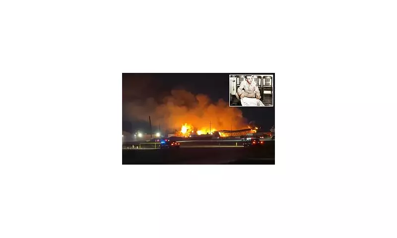 Major Fire Erupts at Roswell Air Center Near Infamous Hangar 84 UFO Site