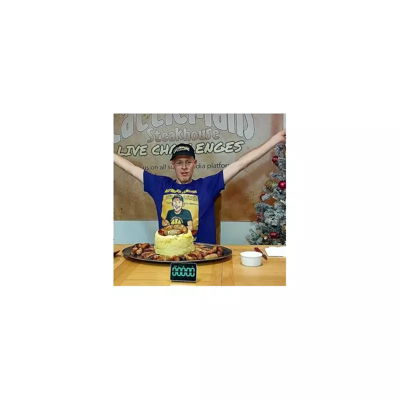 Man Denied £250 Prize in 10,000-Calorie Challenge Over One Spoonful of Gravy