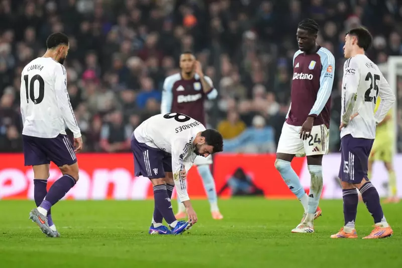 Man Utd Injury Crisis Worsens as Captain Bruno Fernandes Forced Off vs Aston Villa