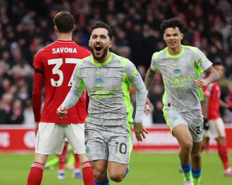 Manchester City's Late Winner Seals Victory Over Nottingham Forest