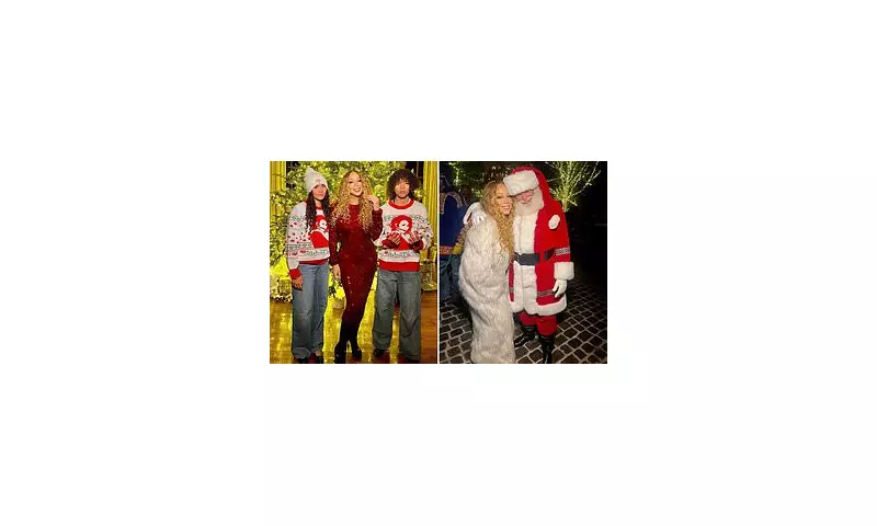 Mariah Carey Shares Rare Festive Photo with 14-Year-Old Twins in Heartwarming Christmas Snap