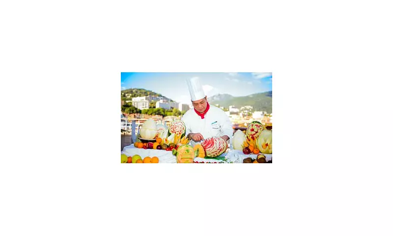 Meet Alfred Dizon: The Cruise Ship Artist Carving Memories from Fruit & Chocolate